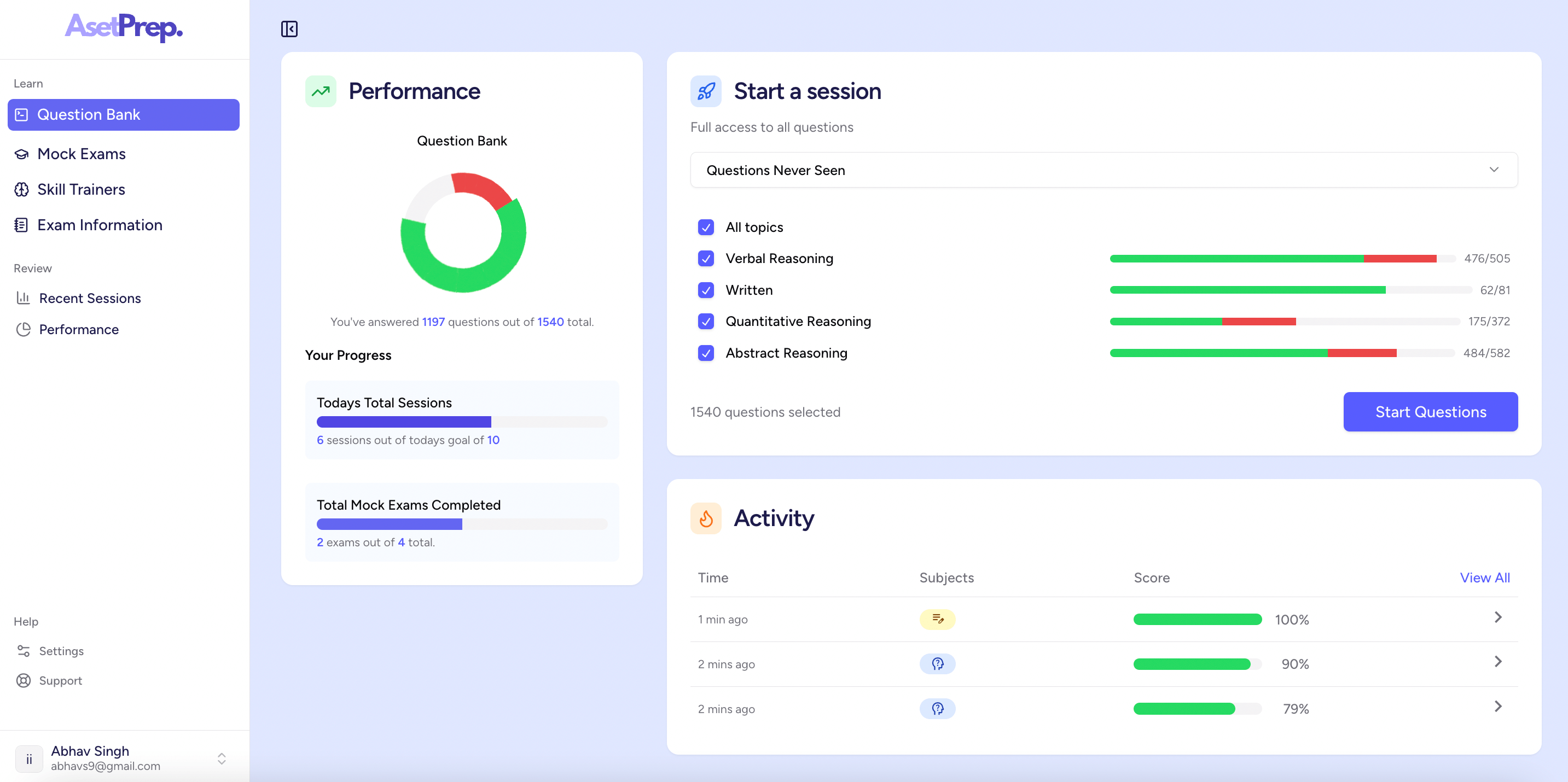 Dashboard Preview